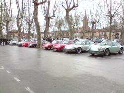 image sortie Porsche