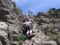 Journ&eacute;e via Ferata. Dans l'ordre : Bob et L&eacute;on, ...