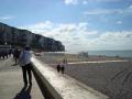 La plage et les falaises