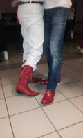Red Suede shoes