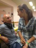 Pause tendresse. Papa et Fifille