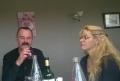 Moustache nous a fait une seance de lecture dans une verre d'eau
