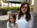 les deux filles de banban, Ali&eacute;nor et Manon
