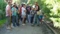 Ils sont tous tr&egrave;s attentif aux explications de notre guide 
