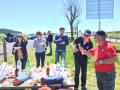 En route vers les DDs 2016 - Petite pause casse-croute sur la route