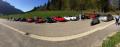 le groupe rouge au col de la Forclaz