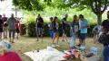 pic nic sous les arbres
