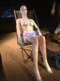 Visite du mus&eacute;e du monokini &agrave; Saint-Tropez. J'adore la culture ! Et merci aux copains qui se sont cotis&eacute;s pour m'acheter ce mannequin qui, dor&eacute;navant, me servira de passag&egrave;re. 