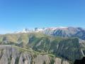 Les paysages.....Euuuhhhh....Bah je ne vous dis pas....Les plus au courant auront reconnu la face nord de la Meije et le Rateau !...