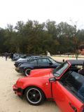 le parking de Guedelon