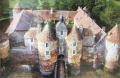 Ch&acirc;teau de... Je sais plus. Bref un ch&acirc;teau. Pour prendre cette photo, je suis mont&eacute; sur les &eacute;paules de Pascal, lui-m&ecirc;me grimp&eacute; sur St&eacute;phane. Enfin, grimp&eacute;, j'me comprends...