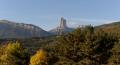 Pour commencer le paysage... Le mont aiguille