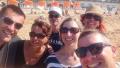 La team pied dans l'eau &agrave; Cabourg