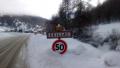 Jeudi matin  j'ai os&eacute; prendre la route enneig&eacute;e pendant plus d'une heure seule comme une grande pour rejoindre les six skieurs