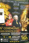 Les z'amis qui levaient haut le doigt dans les pieces du fond, ont monte un spectacle: j'ai la preuve !