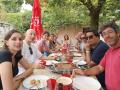 Samedi midi chez Donat migration vers les gets