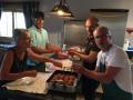 Pr&eacute;paration des boulettes pour le repas Belge