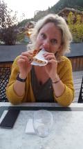 G&eacute;raldine adore les gaufres Belge