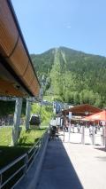 Mont&eacute;e dans les &oelig;ufs &agrave; plan praz rectifi photo d'avant 