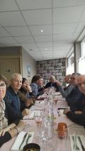 &Agrave; table avant l'expo... 
