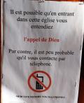 Doudi , qui avait &eacute;teint son portable , f&ucirc;t toucher par la Gr&acirc;ce .