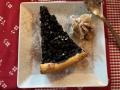En dessert, nous avions opt&eacute; pour une part de tarte aux myrtille....tout le monde le sait: la myrtille c'est bon pour la vue. Apparemment on a pas du en manger assez