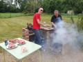 BBQ men (12 mn de chaque c&ocirc;t&eacute; pour les cotes)