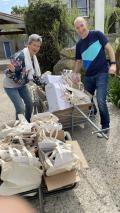 Transport des sacs en chambre forte !
