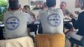 Sortie avec les tee shirts