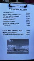 Programme du jour 