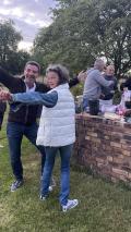 D&eacute;but des festivit&eacute;s avant les danses.