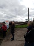 Visite du plan inclin&eacute; de Ronqui&egrave;res en travaux d'entretien.