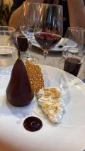 Dessert poire au vin 